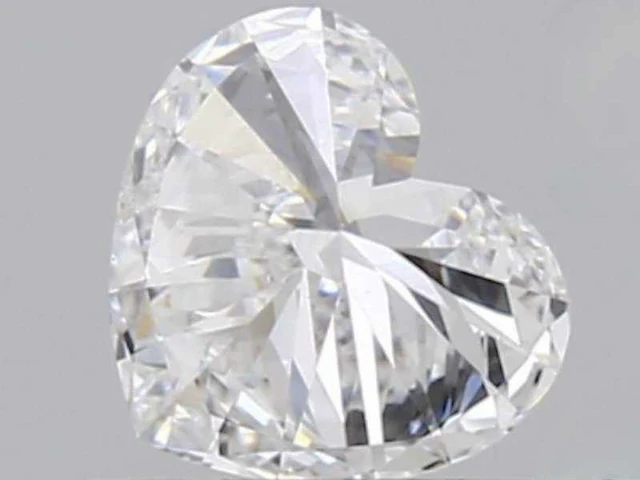 Diamant - circa 2.00 carat hart vorm geslepen diamant (gecertificeerd) - afbeelding 4 van  4