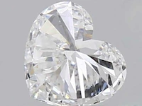 Diamant - circa 2.00 carat hart vorm geslepen diamant (gecertificeerd) - afbeelding 4 van  4