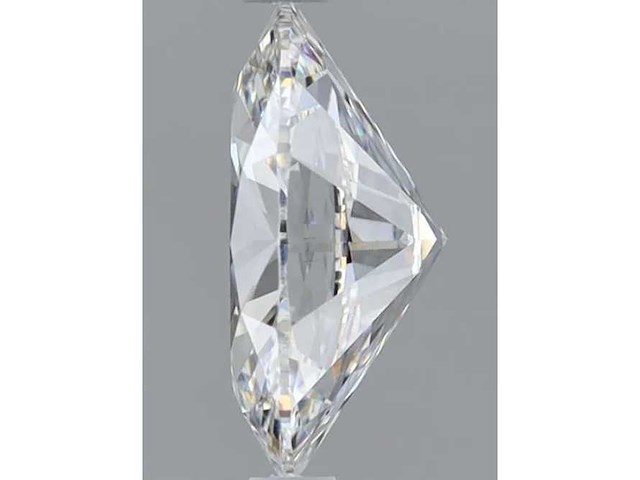 Diamant - circa 2.00 carat ovaal geslepen diamant (gecertificeerd) - afbeelding 2 van  3