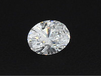 Diamant - circa 3.00 carat ovaal geslepen diamant (gecertificeerd) - afbeelding 2 van  3