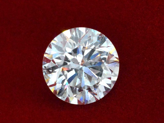Diamant - circa 4.00 carat briljant geslepen diamant (gecertificeerd) - afbeelding 1 van  4
