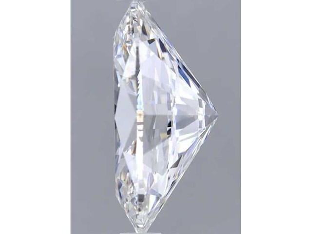 Diamant - circa 5.00 carat ovaal geslepen diamant (gecertificeerd) - afbeelding 2 van  4