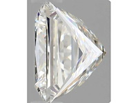 Diamant - circa 5.00 carat prinses geslepen diamant (gecertificeerd) - afbeelding 2 van  3