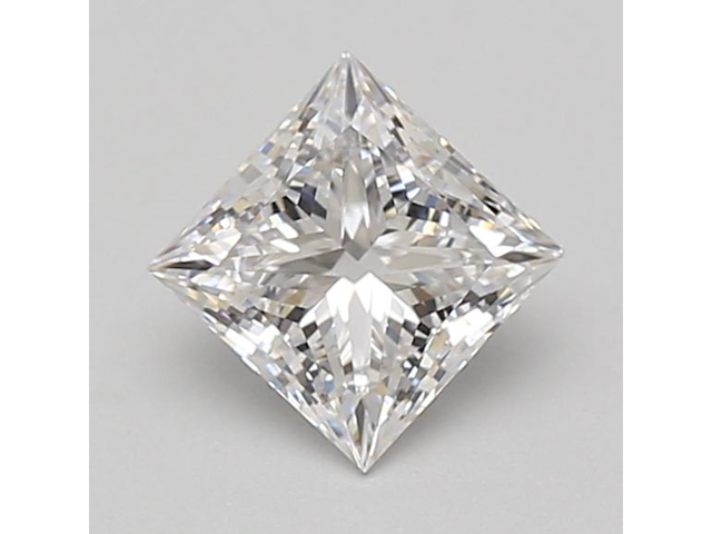 Diamant - prinscess 1.04 ct - d/vvs2 (igi gecertificeerd) - afbeelding 1 van  5