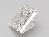 Diamant - prinscess 1.04 ct - d/vvs2 (igi gecertificeerd) - afbeelding 2 van  5