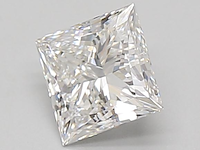 Diamant - prinscess 2.06 ct - e/vs1 (igi gecertificeerd) - afbeelding 2 van  5