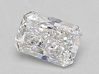 Diamant - radiant 2.03 ct - e/vvs2 (igi gecertificeerd) - afbeelding 2 van  5
