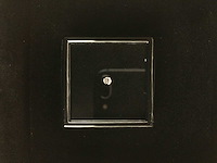 Diamant 0.14 carat roze briljant geslepen diamant - afbeelding 4 van  5