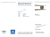 Diamant 0.19 carat gecertificeerd - afbeelding 3 van  3