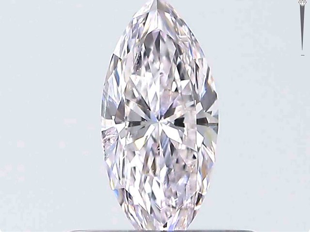 Diamant 0.30 carat echte natuurlijke roze diamant - afbeelding 1 van  6