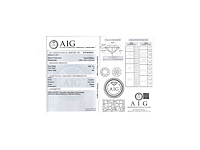 Diamant 0.30 carat natuurlijk gecertificeerd - afbeelding 3 van  3