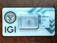 Diamant 0.35 carat echte natuurlijke starcut briljant geslepen diamant gecertificeerd - afbeelding 1 van  4