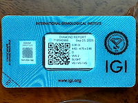 Diamant 0.35 carat echte natuurlijke starcut briljant geslepen diamant gecertificeerd - afbeelding 2 van  4