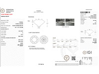 Diamant 0.35 carat echte natuurlijke starcut briljant geslepen diamant gecertificeerd - afbeelding 4 van  4
