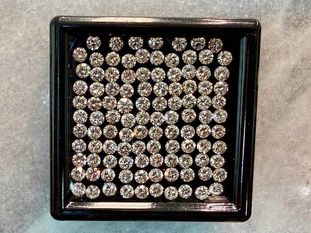 Diamant 0.40 carat natuurlijke diamant - afbeelding 1 van  3