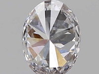 Diamant 0.40 carat natuurlijke roze ovaal geslepen diamant - afbeelding 2 van  4
