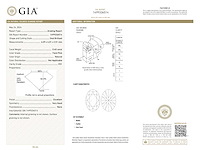 Diamant 0.40 carat natuurlijke roze ovaal geslepen diamant - afbeelding 3 van  4