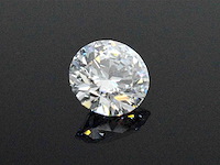 Diamant 0.41 carat natuurlijke diamant gecertificeerd - afbeelding 1 van  3