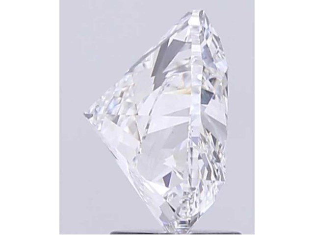 Diamant 0.50 carat hartvorm geslepen diamant gecertificeerd - afbeelding 2 van  4