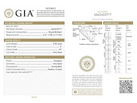 Diamant 0.50 carat natuurlijk gecertificeerd - afbeelding 4 van  4