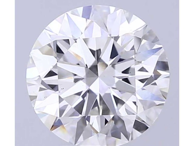 Diamant 0.71 carat briljant geslepen diamant gecertificeerd - afbeelding 1 van  4