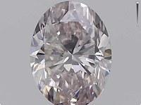 Diamant 0.72 carat echte fancy colour diamant gecertificeerd - afbeelding 1 van  6