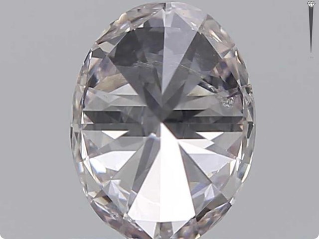 Diamant 0.72 carat echte fancy colour diamant gecertificeerd - afbeelding 2 van  6