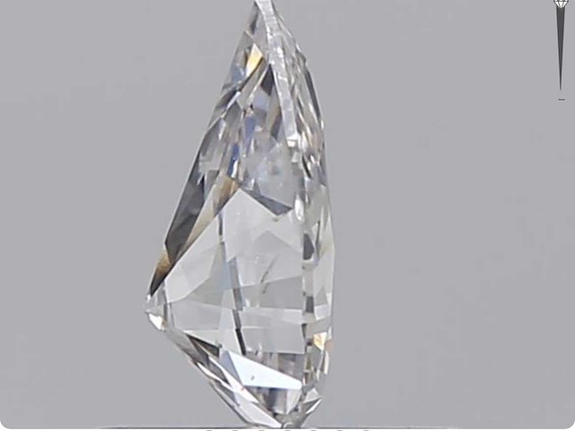 Diamant 0.72 carat echte fancy colour diamant gecertificeerd - afbeelding 5 van  6