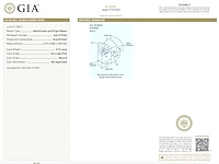 Diamant 0.72 carat echte fancy colour diamant gecertificeerd - afbeelding 3 van  6