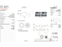 Diamant 0.76 ct starcut geslepen los - afbeelding 4 van  4