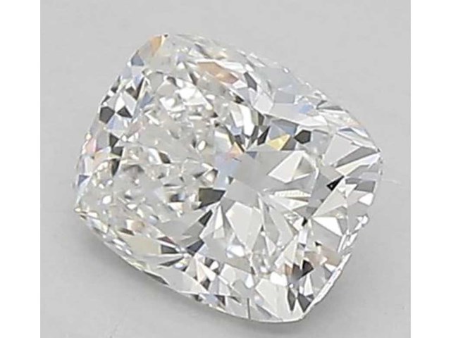 Diamant 0.81 carat kussenvorm geslepen gecertificeerd - afbeelding 1 van  4