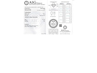 Diamant 0.83 carat natuurlijke roze diamant gecertificeerd - afbeelding 3 van  3