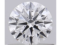 Diamant 0.90 carat briljant geslepen diamant gecertificeerd - afbeelding 1 van  4