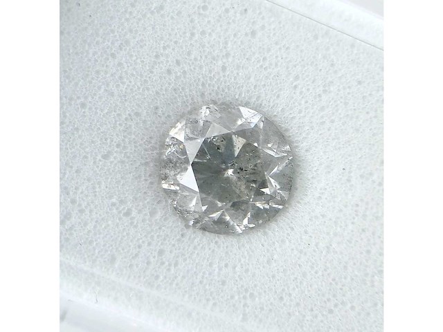 Diamant 0,96 crt. naturel kleur d met certificaat - afbeelding 2 van  6