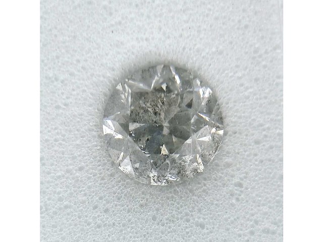 Diamant 0,96 crt. naturel kleur d met certificaat - afbeelding 2 van  3