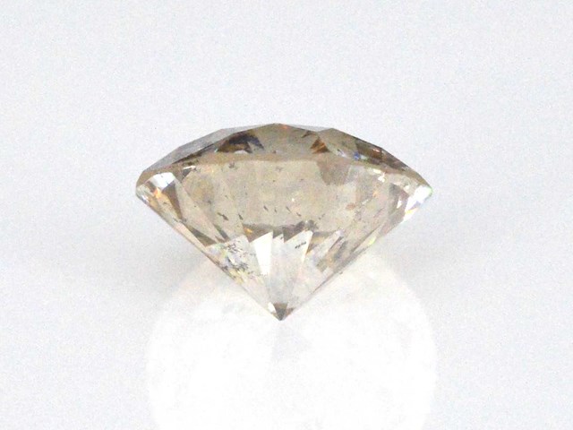 Diamant 0.97 carat natuurlijke champagne diamant - afbeelding 4 van  4