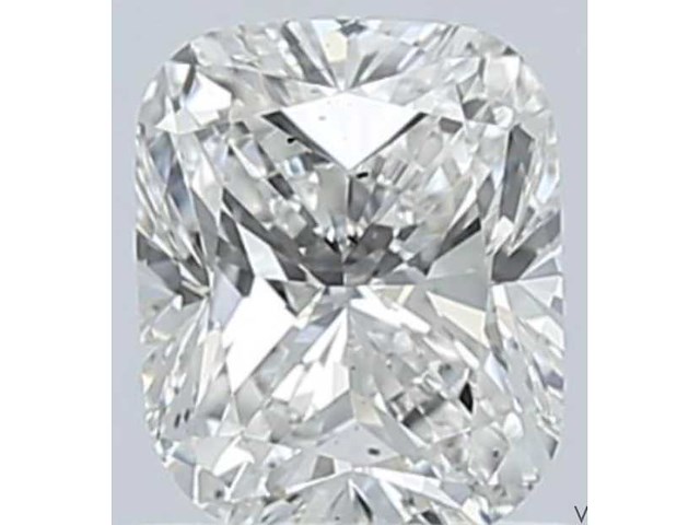 Diamant 1.00 carat kussenvorm diamant gecertificeerd - afbeelding 1 van  4