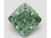 Diamant 1.00 carat kussenvorm geslepen diamant gecertificeerd