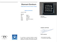 Diamant 1.00 carat natuurlijke briljant geslepen diamant - afbeelding 3 van  3