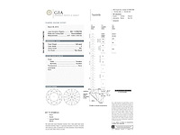 Diamant 1.00 carat natuurlijke diamant gecertificeerd - afbeelding 3 van  5