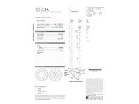 Diamant 1.00 carat natuurlijke diamant gecertificeerd - afbeelding 4 van  5