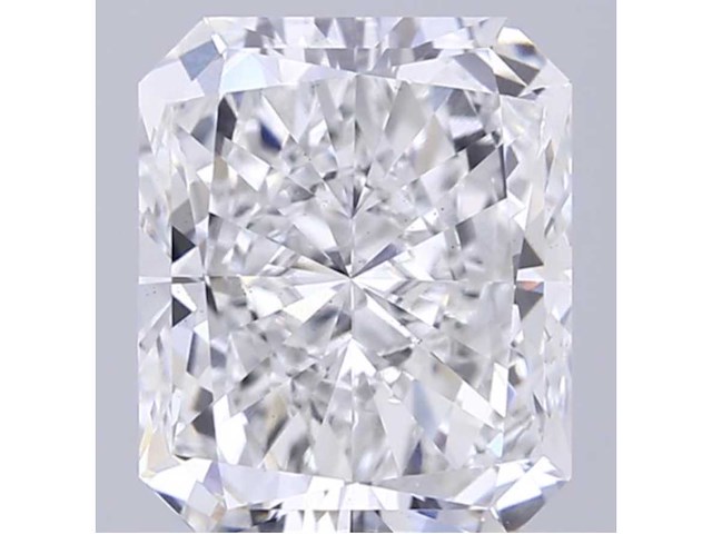 Diamant 1.00 carat radiant geslepen diamant gecertificeerd - afbeelding 1 van  4