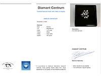 Diamant 1.01 carat baguette geslepen diamant - afbeelding 3 van  3