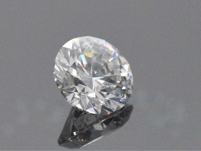 Diamant 1.01 ct briljant geslepen los - afbeelding 1 van  2