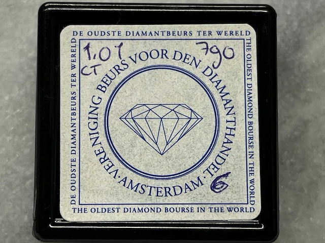 Diamant 1.01 ct - afbeelding 2 van  3