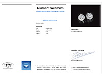 Diamant 1.02 carat diamanten gecertificeerd - afbeelding 2 van  2