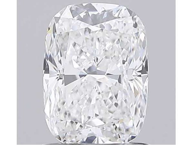 Diamant 1.03 carat kussenvorm geslepen diamant gecertificeerd - afbeelding 1 van  3