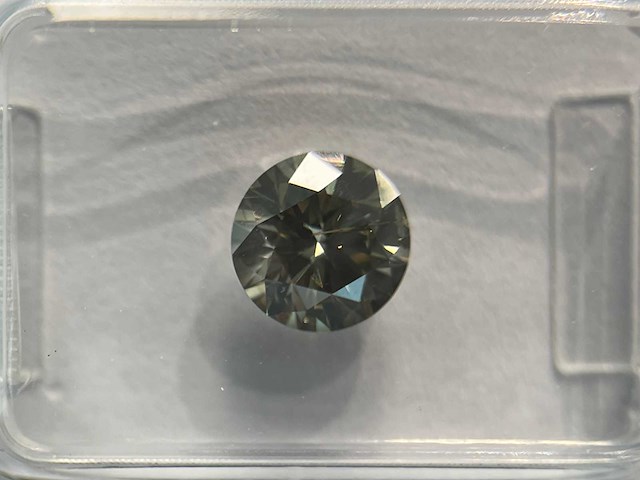 Diamant 1.06 carat natuurlijke diamant gecertificeerd - afbeelding 2 van  4