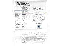 Diamant 1.06 carat natuurlijke diamant gecertificeerd - afbeelding 3 van  4