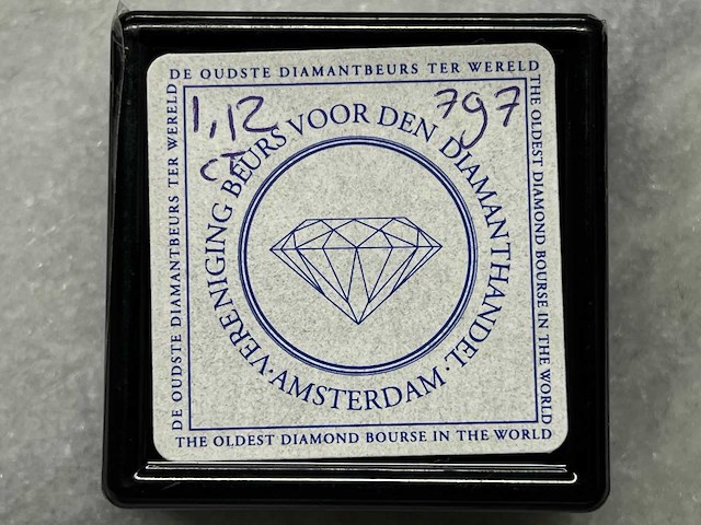 Diamant 1.12 carat - afbeelding 2 van  3